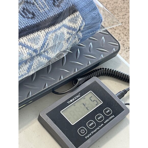 Vintage 90s Lord Isaacs Cardigan Size Medium Button Up Fair Isle Deadstock NEW - Picture 7 of 7